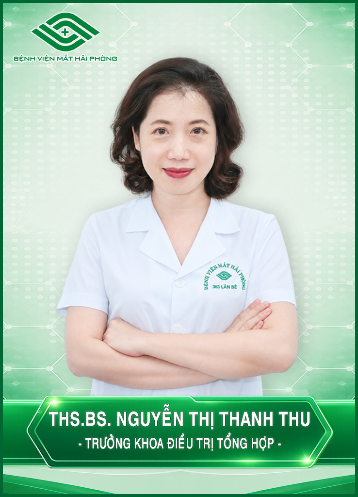 THS.BS. NGUYỄN THỊ THANH THU - TRƯỞNG KHOA ĐIỀU TRỊ TỔNG HỢP